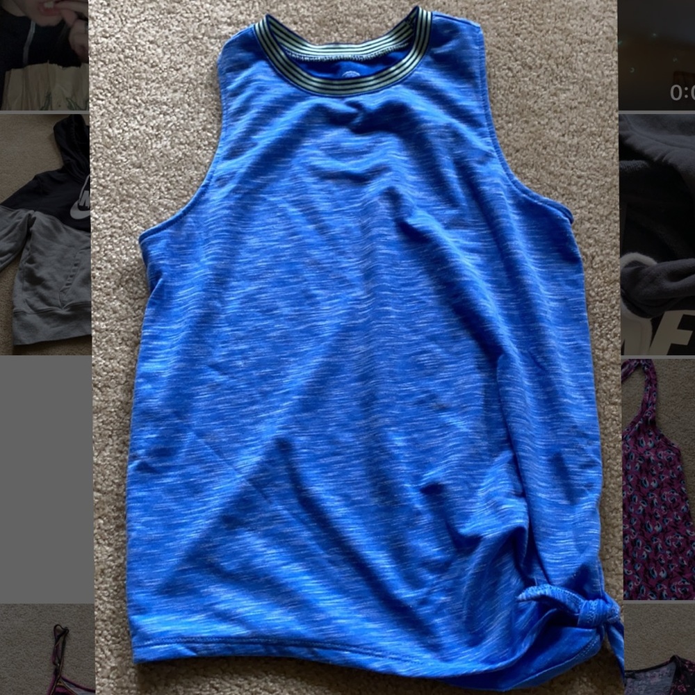 Active wear tank top